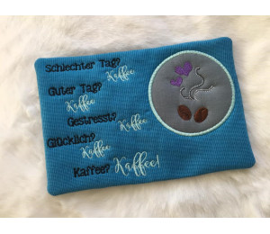 Stickserie ITH - Mug Rug 23x Freche Sprüche